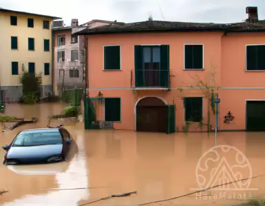 Risky flood zones in Italy?