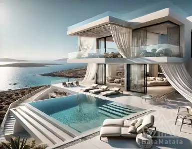 What real estate property in Greece is being auctioned by Sotheby's?