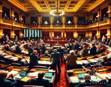 A compromise is needed between the House of Representatives and the Senate of Georgia to adopt the state budget.