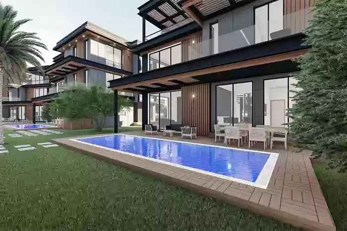 Project of a new villa complex in Antalya