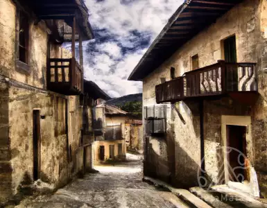 - A whole village is for sale at the price of a luxury apartment! It consists of 44 houses, a church, a school, a sports center, but something is missing.