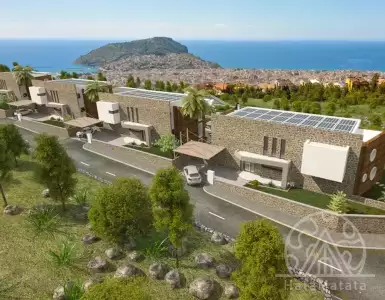 Exclusive villa 460 m2 overlooking the Mediterranean Sea in Alanya