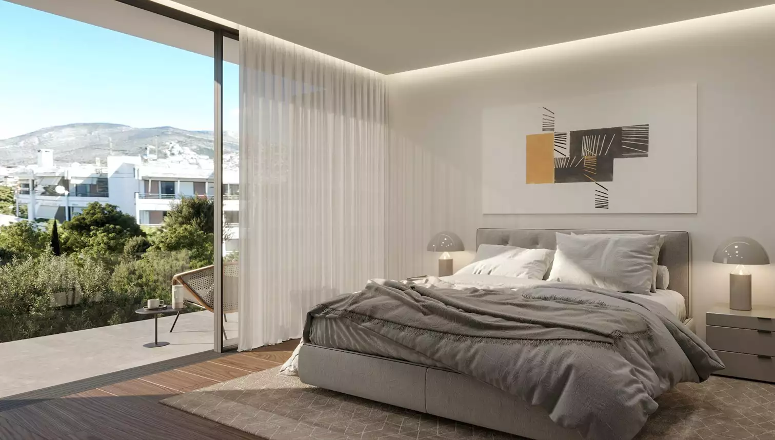 Real estate by the sea in Greece: apartment project to be completed in 2025