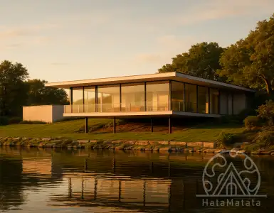 Seine river stilt house for sale at €530k — modern loft-style living by the water