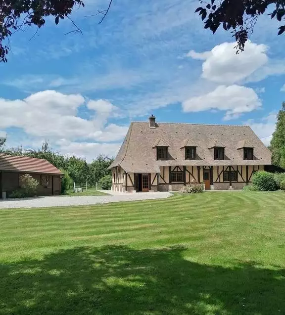 What does a real French country house look like and how much does it cost?
