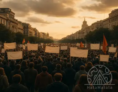 Organisers Say 100,000 Protest in Madrid as Rents Double in a Decade