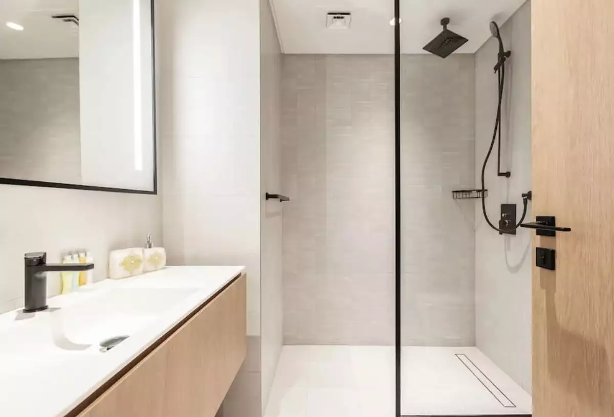 New studio apartment overlooking the Burj Khalifa in Dubai, UAE