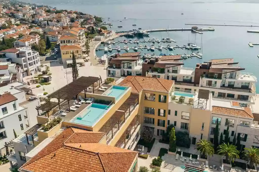 Penthouse in the most popular residential area of Montenegro - Portonovi