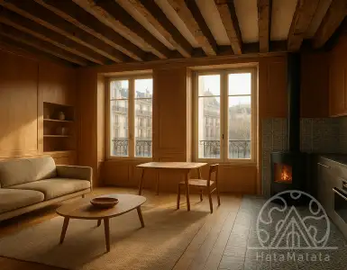 T-shaped architect’s studio steps from Place des Vosges asks €1.135m