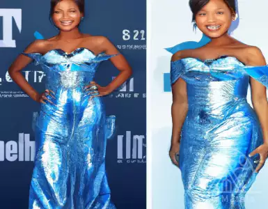 Lovely in Holly Bailey at the premiere of The Little Mermaid