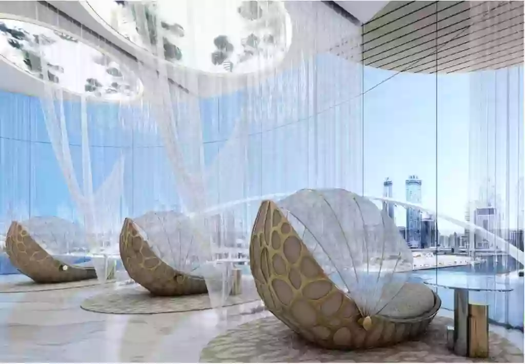 On the verge of fantasy: luxury apartment project with a tropical garden in Dubai, UAE