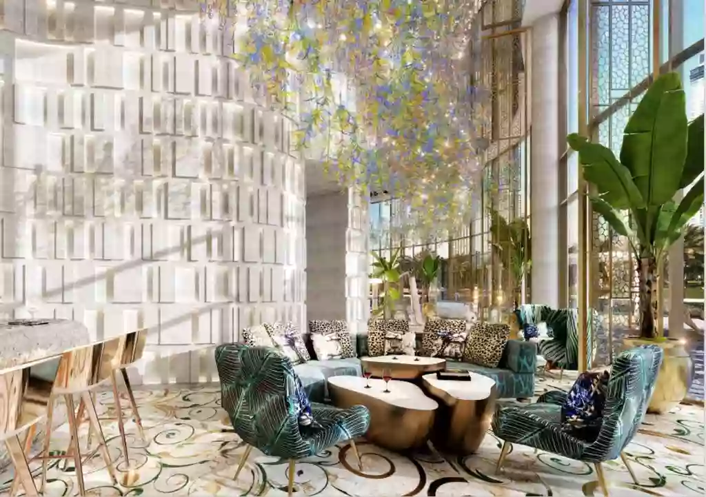 On the verge of fantasy: luxury apartment project with a tropical garden in Dubai, UAE