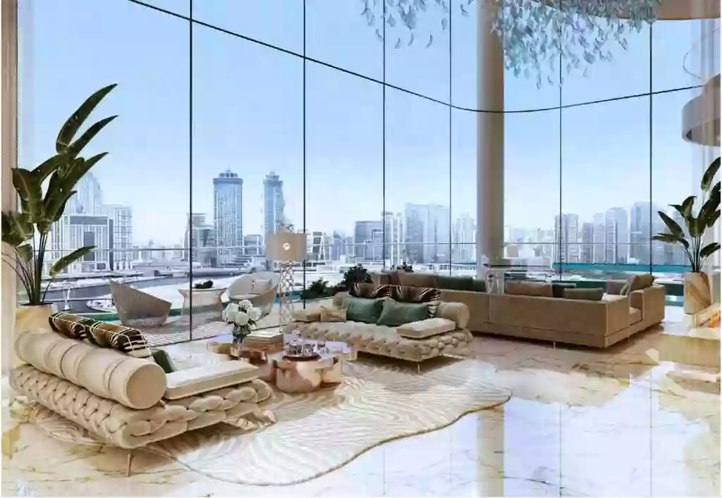 On the verge of fantasy: luxury apartment project with a tropical garden in Dubai, UAE