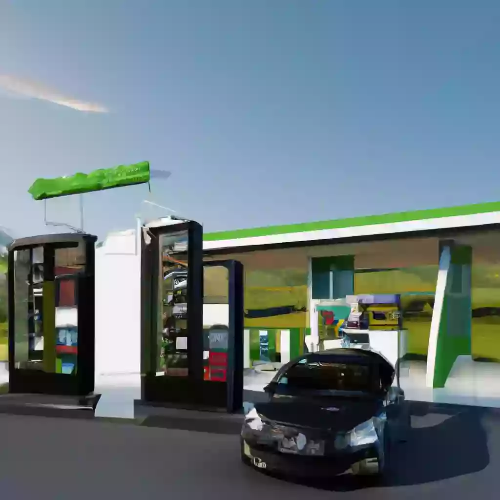 Cashierless microstore at charging stations for electric cars - coming soon!