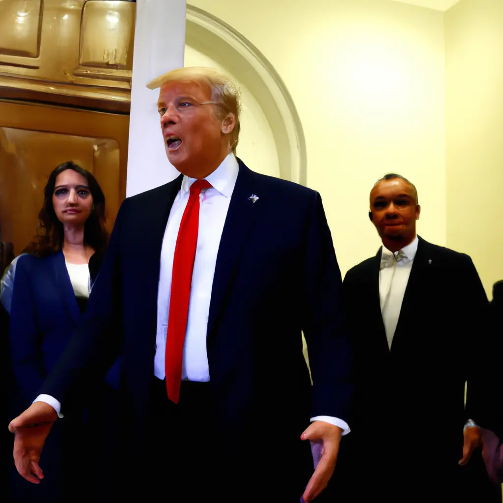 Первый день судебного разбирательства по иску против Трампа: сети и камера нет, любопытство всё же сохраняется.