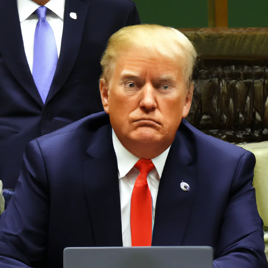 Трамп наконец высказывает свой онлайн гнев в суде.