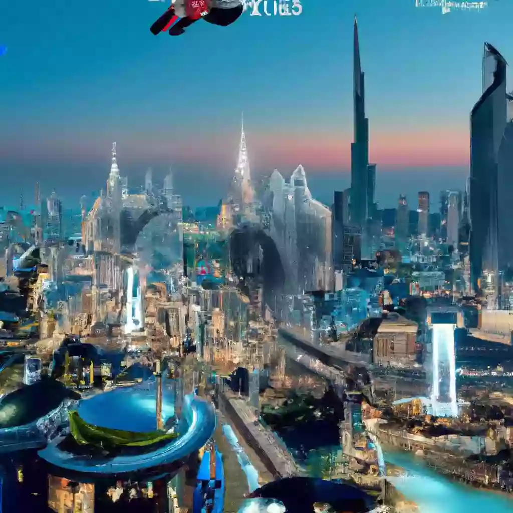 Дубай - мегаполис будущего Метавселенной.
