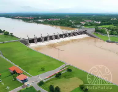 Ayutia faced the threat of flooding