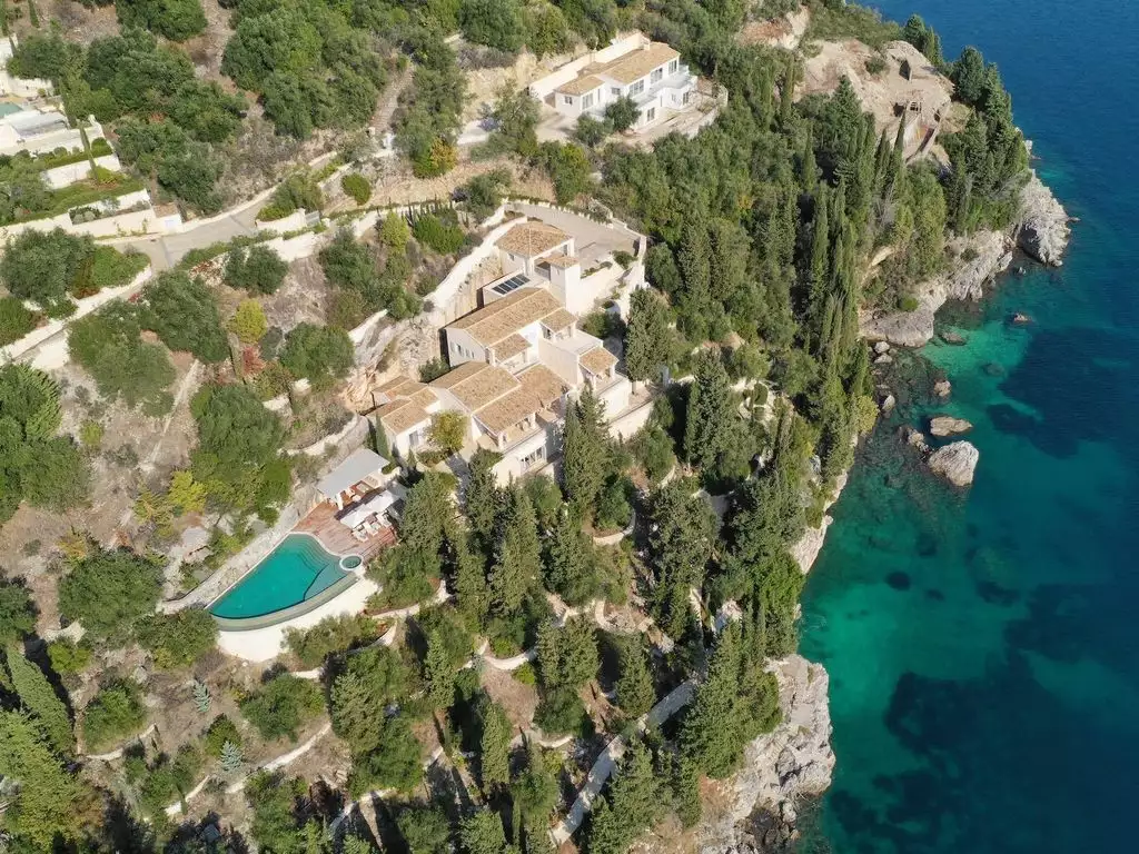 The unrivaled beauty of Corfu: three villas with access to Agni beach