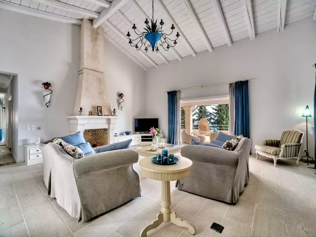 The unrivaled beauty of Corfu: three villas with access to Agni beach