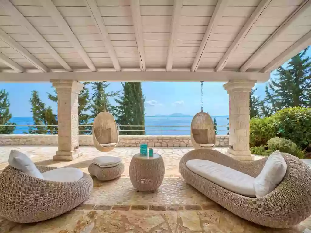 The unrivaled beauty of Corfu: three villas with access to Agni beach