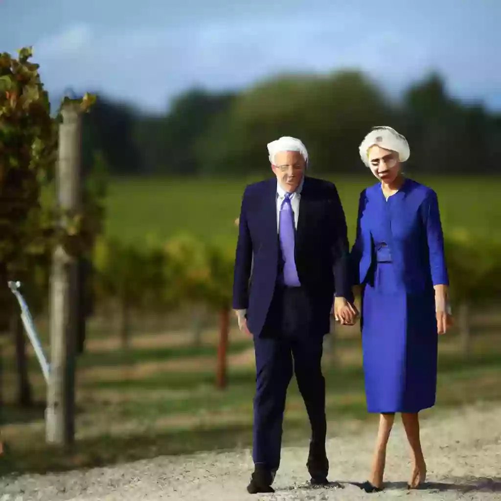 Король климата Чарльз завершает визит во Франции на органической винодельческой ферме