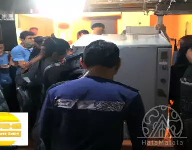 A frozen headless body of a missing German real estate broker has been found.