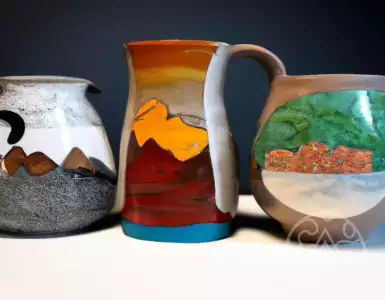 Sale of ceramics by Clay Hub and works by Kovichan writers without comments