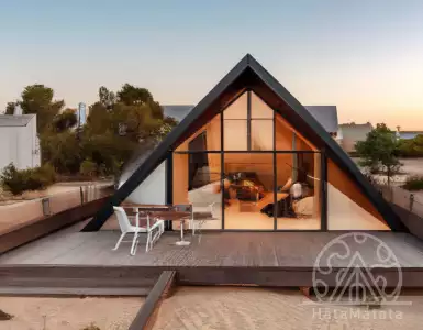 Country house on an island with sea view