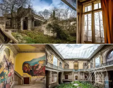 The scorcher of a forgotten artist on a lost estate in the French countryside