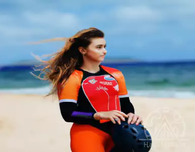 Gisela Pulido is the wind symbol representing Spain at the Olympic Games in Paris 2024