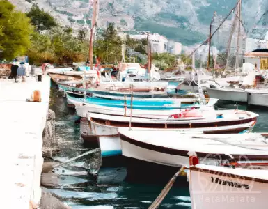 A walk along the Budva-Bečići waterfront, Montenegro