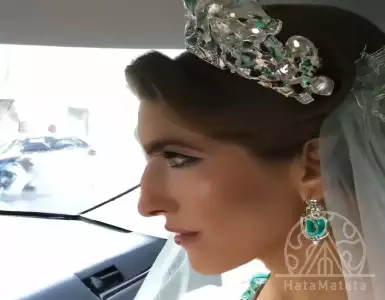 Invitation to attend the wedding of Tessa of Bavaria's granddaughter Tessa for the girls Elena and Christina