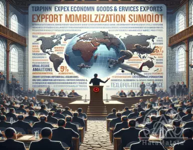 Bolat, the Minister of Trade, spoke at the Turkey Export Summit.