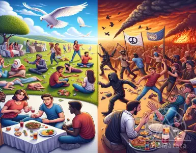 Differences in news words in countries with different levels of world development found using natural language processing and machine learning.