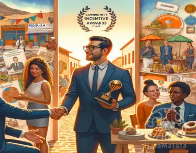 Sir Stylios Haji-Ioannou's first Sir Stylios awards presented to young entrepreneurs in Cyprus.