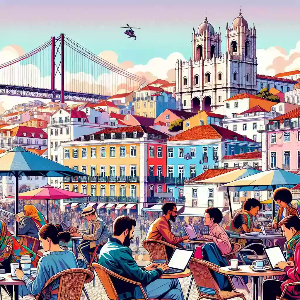 «Люди паникуют пытаясь переехать сюда»: Португалия привлекает цифровых номадов, установив налоговые льготы для иностранцев.