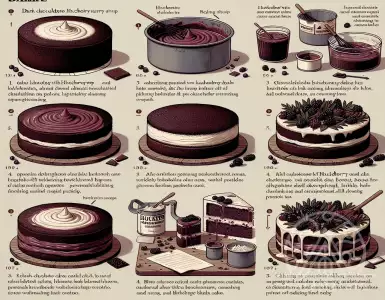 Dark chocolate cake shake: a recipe with bitter chocolate and cranberry from Mandy Merriman