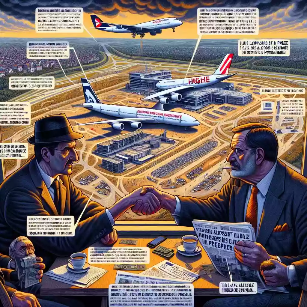 Businessman gets 47m for Belgrade airport land, cooperates with lawyer whose firm advised on deal. (120 characters)