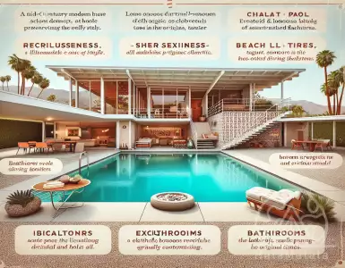 Howard Hughes' Palm Springs property is up for sale.