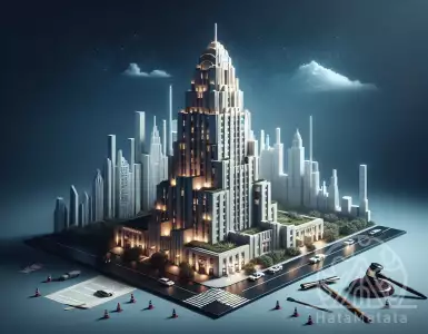 Billionaire standing behind the most luxurious hotel in New York