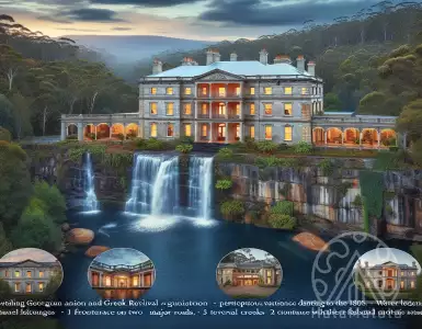 Historical estate in the Southern Mountains of Australia is looking for a new owner.