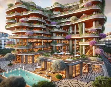 This full-floor penthouse in Lisbon has 24 balconies.