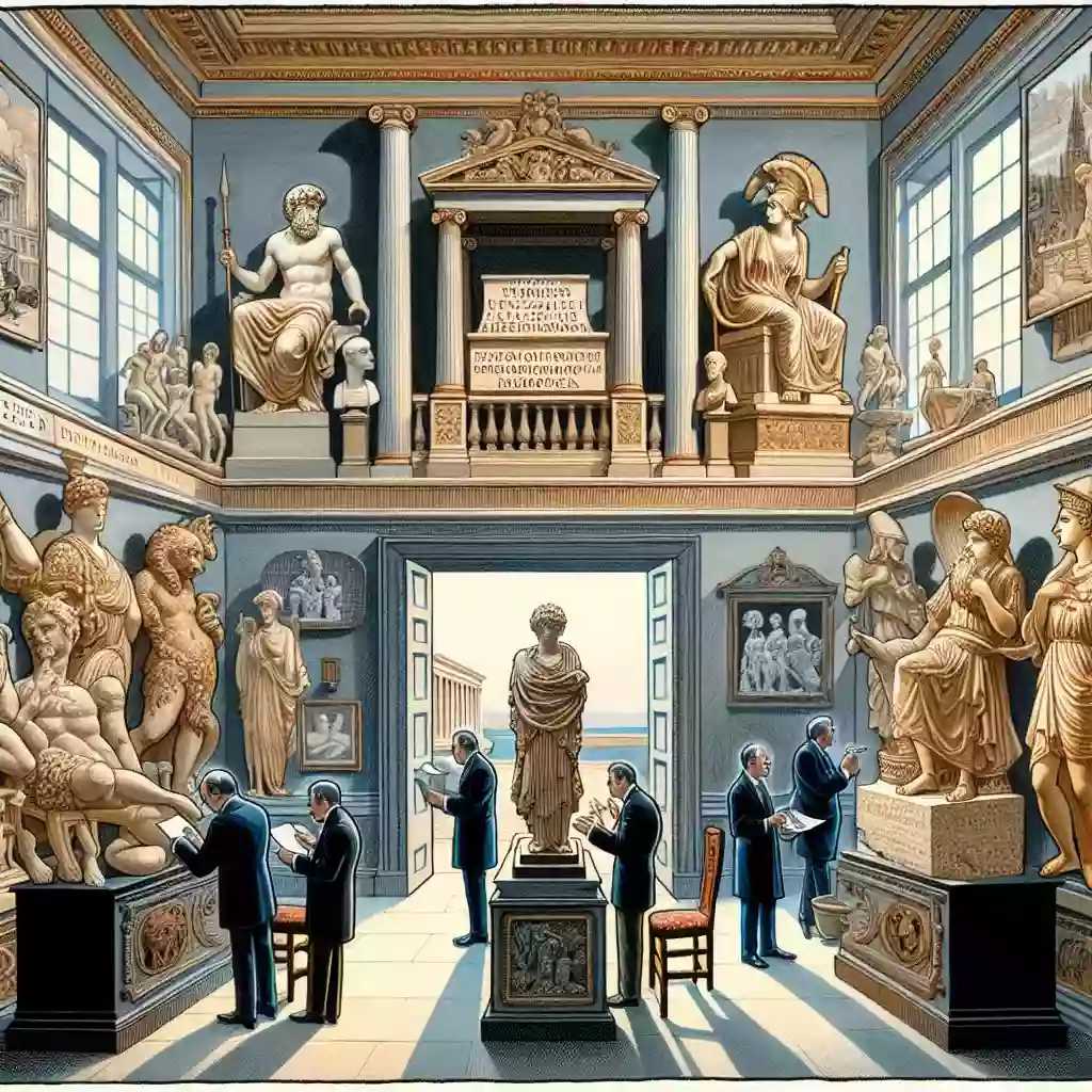 Возобновились споры о мраморных скульптурах Парфенона: Анализ частной коллекции 11-го графа Элгина.