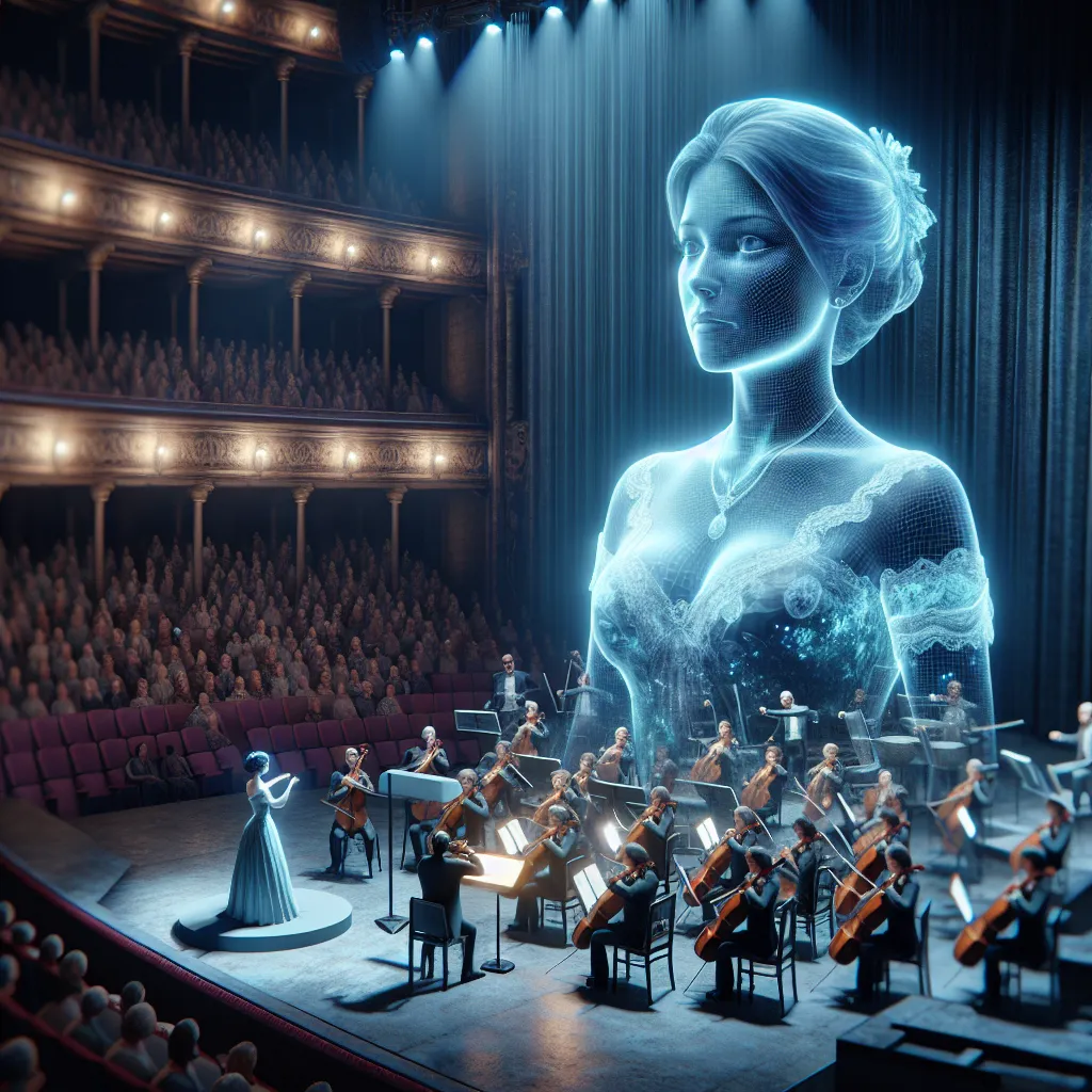 The technology behind Maria Callas' holographic concert.