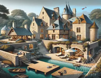 $6 million estate in France, once a stopover for pilgrims.