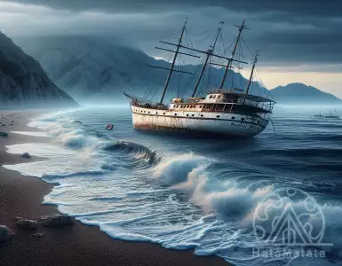 The sailing yacht Crystal River stays in Montenegro.