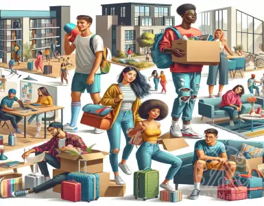 Building student accommodation: government helps young people become independent.