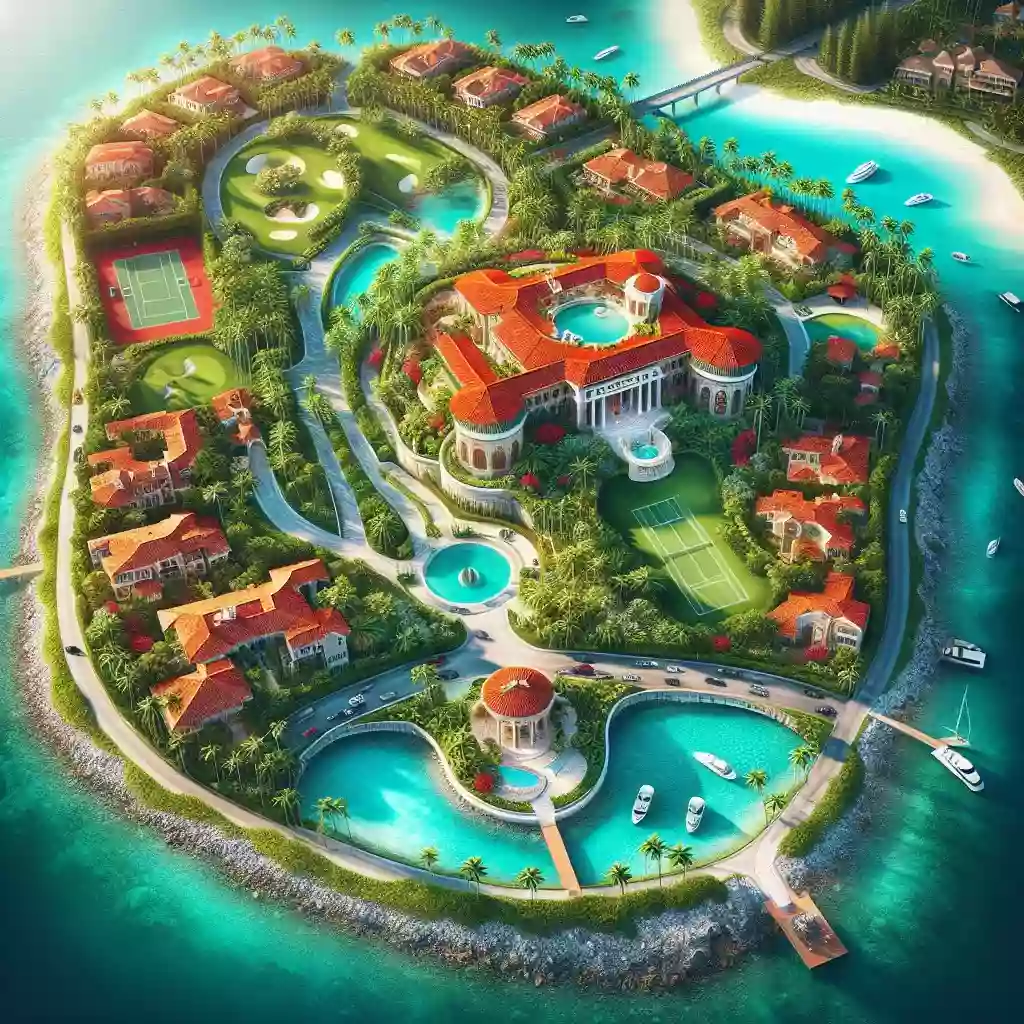 Новый особняк Джеффа Безоса, остров-крепость миллиардеров близ Майами, имеет глубокую историю - в буквальном смысле слова