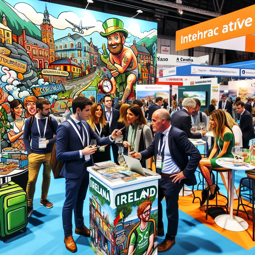 The island of Ireland says Hello in Spain.